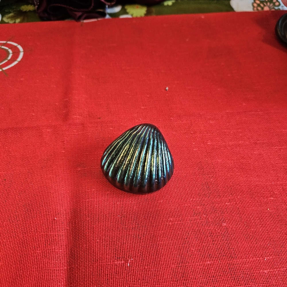 Iridescent Glass Seashell - Picture 2 of 4